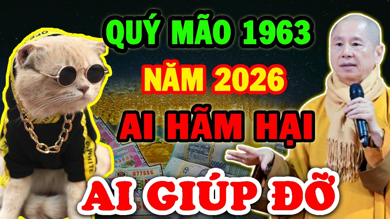 Tử Vi 2026 Quý Mão 1963 Ai Hãm Hại - Ai Giúp Đỡ 90% Không Nhận Ra Xem Video Này Sẽ Rõ!