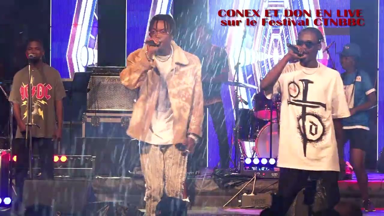 CONEX ET DON EN LIVE SUR LE FESTIVAL COTONOU BARBECUE