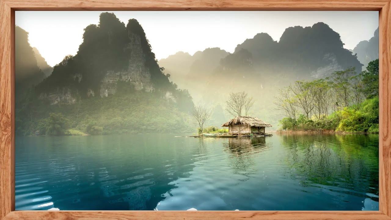 Scenery Body Of Alone Home / TV Display 4K