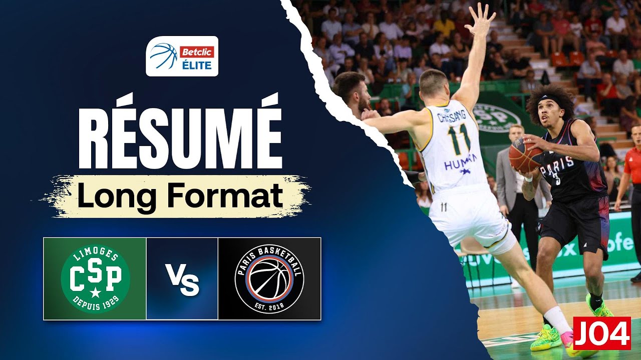 Limoges vs. Paris - Résumé Long Format - Betclic ELITE (J04)