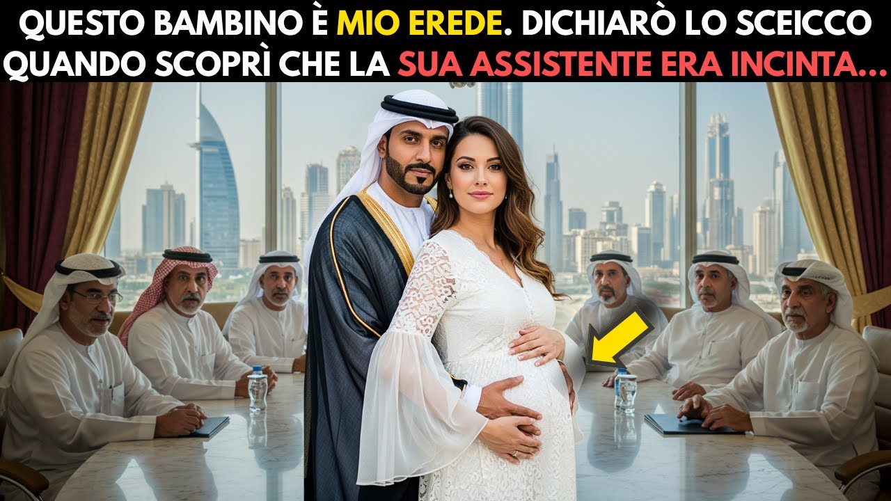 QUESTO BAMBINO È MIO EREDE. DICHIARÒ LO SCEICCO QUANDO SCOPRÌ CHE LA SUA ASSISTENTE ERA INCINTA...