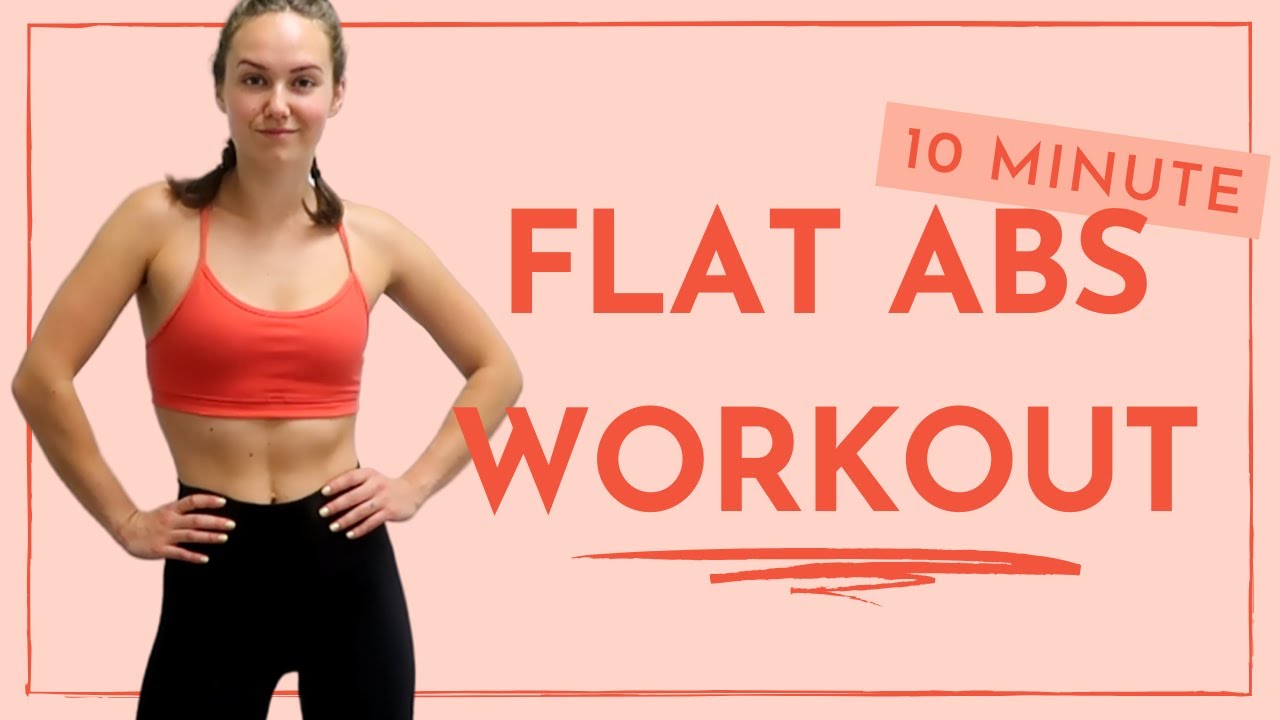 10 MINUTE FLAT ABS WORKOUT | strong core at home | no equipment | FIT BY LYS