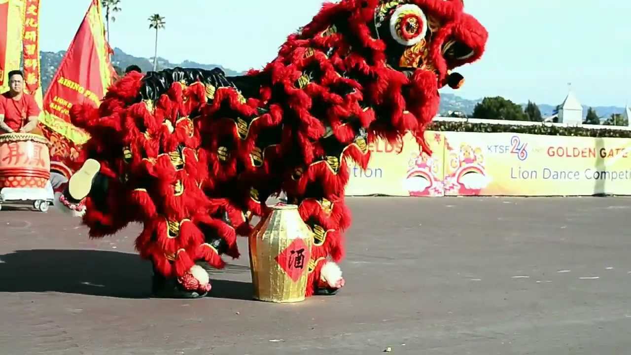 Golden Gate Fields KTSF26 1st annual lion dance competition rising phoenix lion dance association
