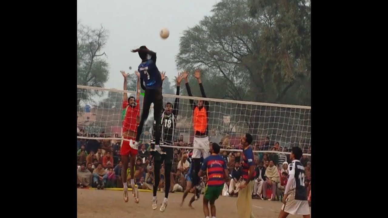 Universal Attacker Mubashar Raza wattoo nature of volleyball