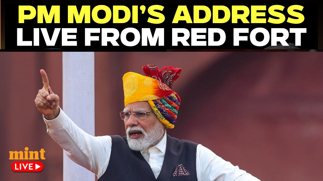 PM Modi Speech LIVE: Independence Day 2025 | 80th Independence Day Celebrations at Red Fort LIVE