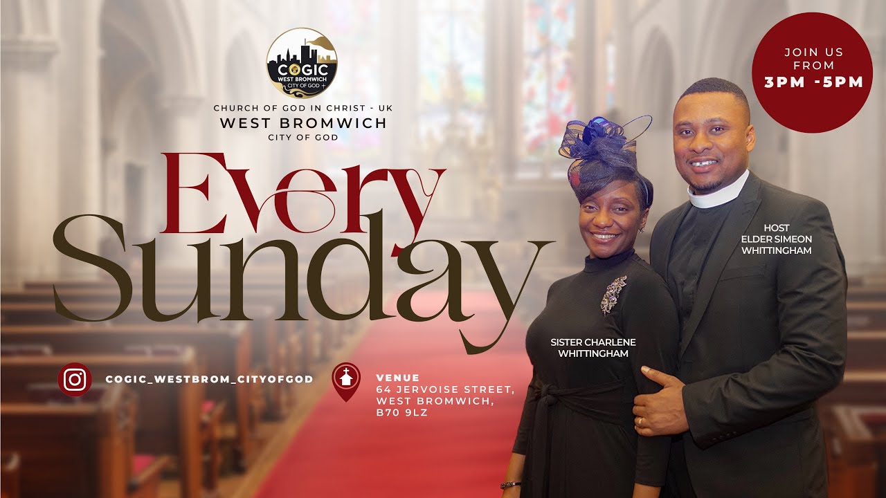 COGIC West Brom City of God Worship Service  - 21 Dec 2025