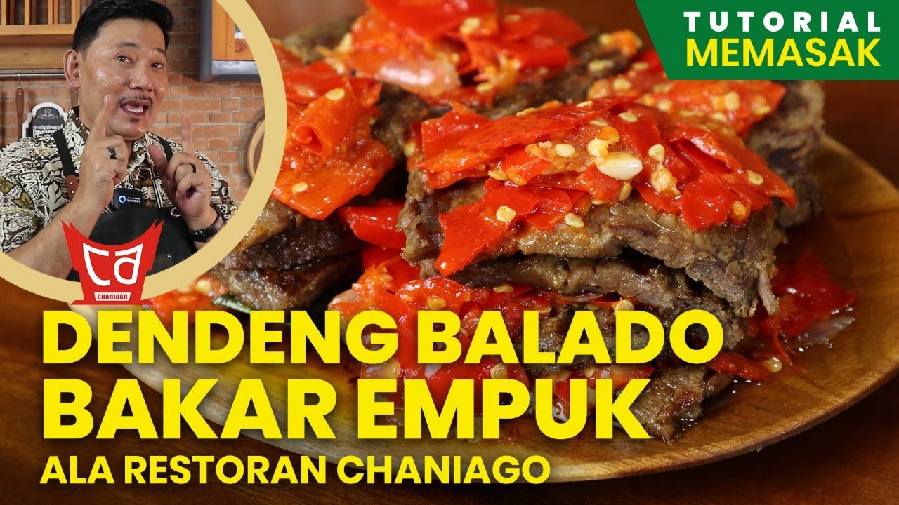Resep Dendeng Balado Bakar Empuk - UDA AWAL
