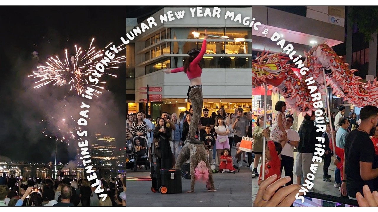 Valentine’s Day in Sydney: Lunar New Year Magic & Darling Harbour Fireworks