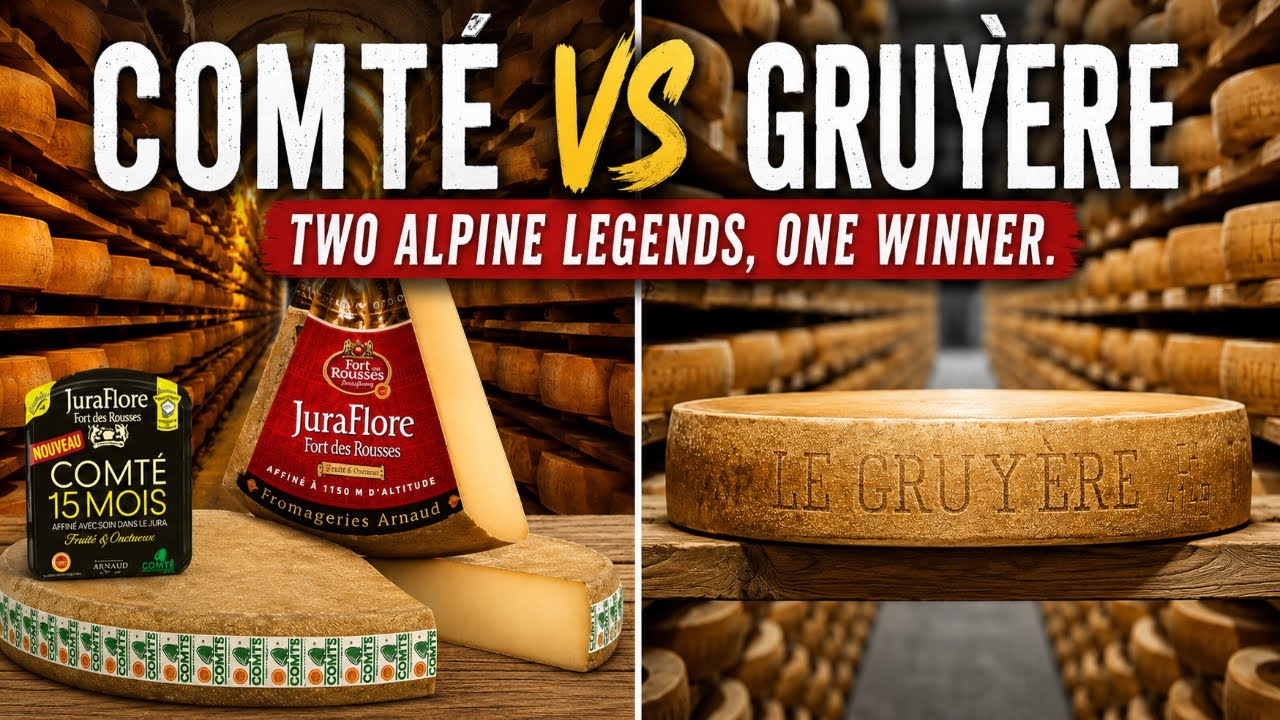 Comt&eacute; AOP vs Le Gruy&egrave;re AOP &mdash; Two Alpine Legends, One Winner