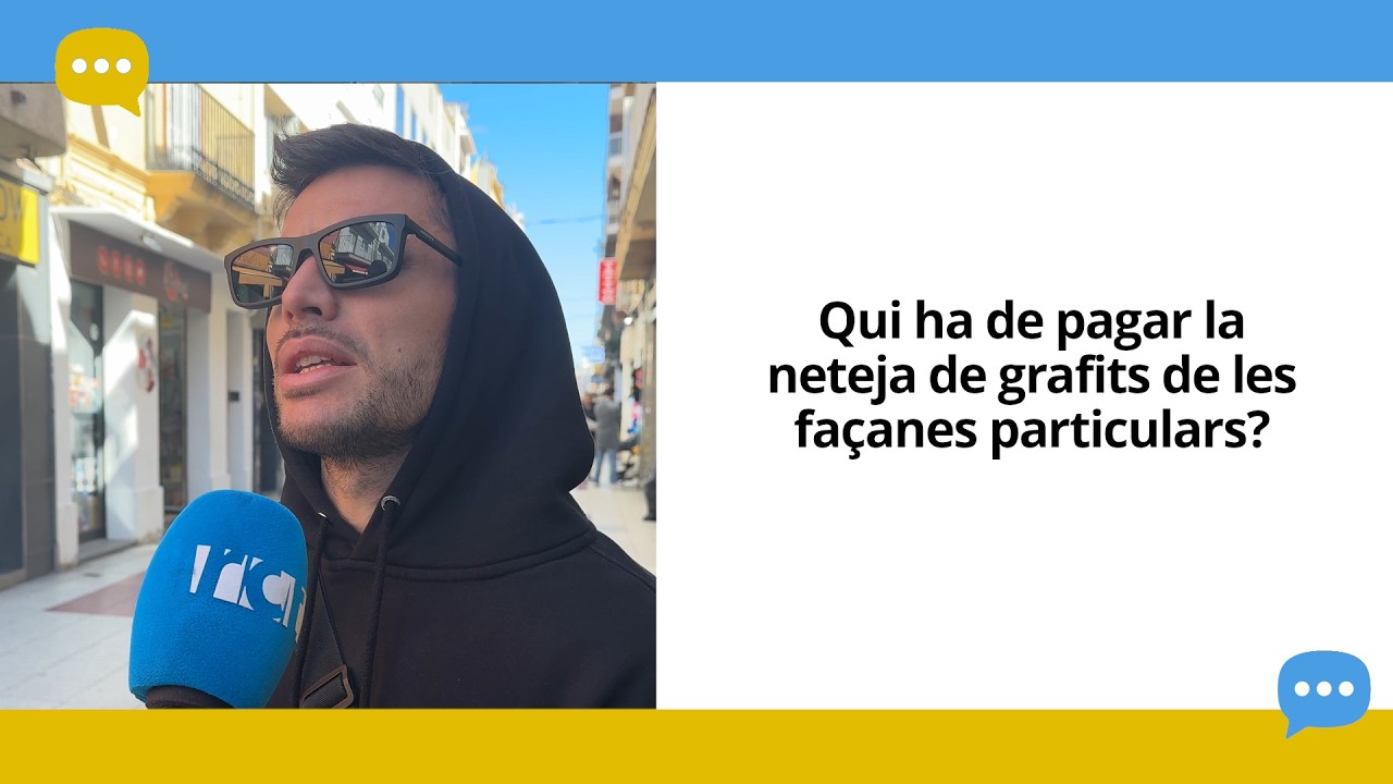 Qui ha de pagar la neteja de grafits de les façanes particulars?