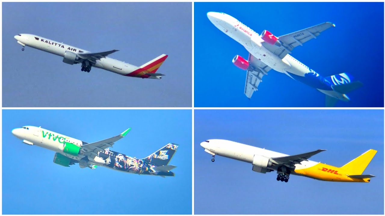 10 Min of Christmas Holiday Rush Traffic at LAX!
