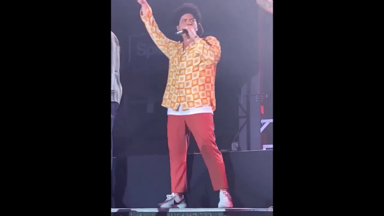 Bruno Mars Concert - Blue Diamond Gala | Los Angeles, CA - Dodger Stadium | (Instagram Story)
