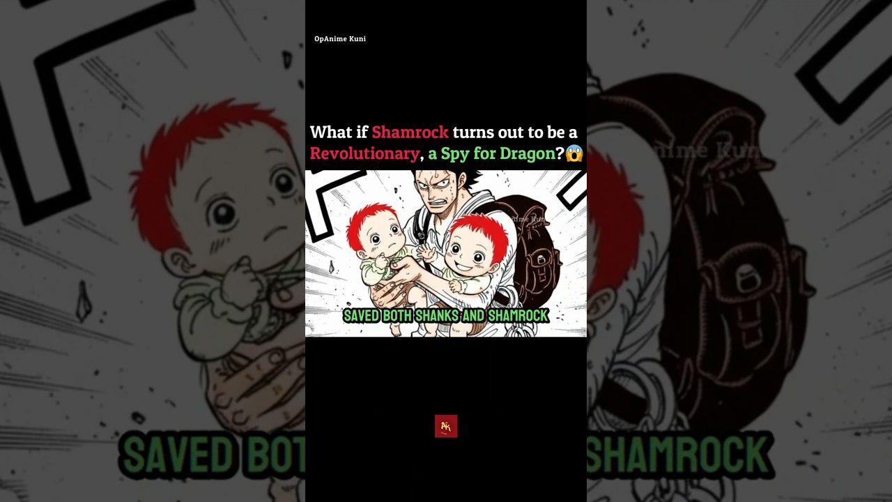 What if Shamrock turns out to be Dragon's Spy #onepiece #shamrocks #godknights #monkeyddragon