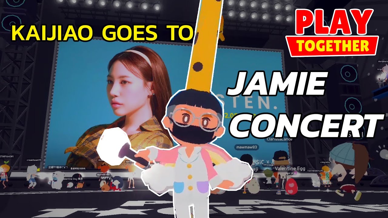 KAIJIAO GOES TO JAMIE CONCERT 5/2/2022 | PLAY TOGETHER