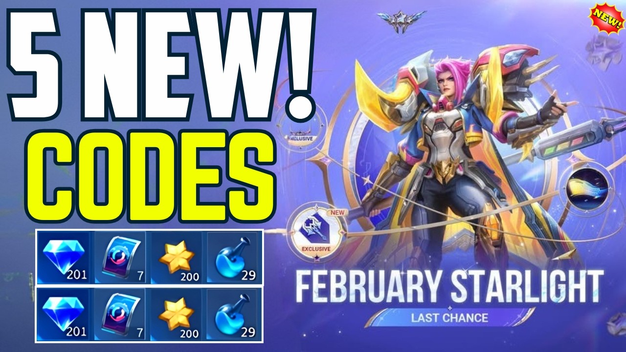 Mobile Legends New Redeem Codes 23 February 2026 - MLBB Diamond redeem code 100% Work!