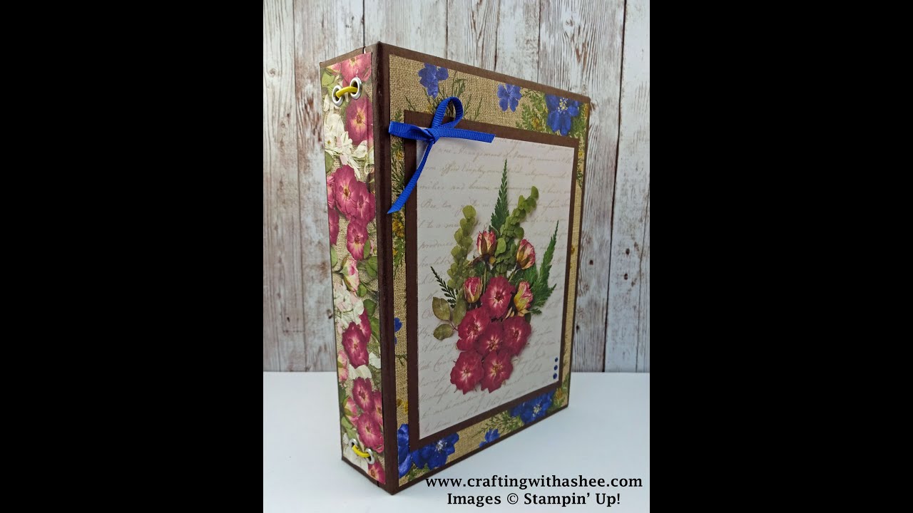 How to Make a Travellers Notebook - Junk Journal - Stampin' Up!