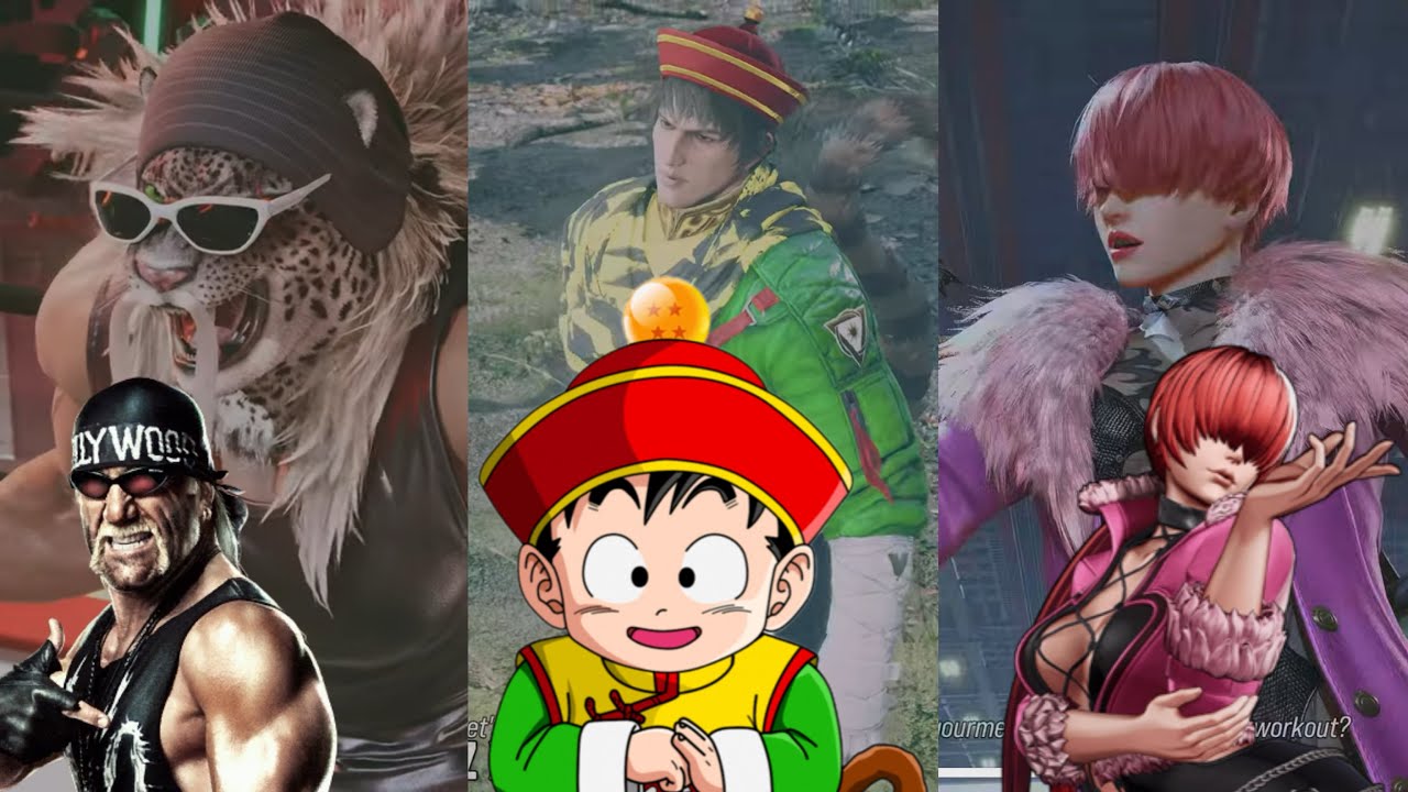 My Tekken 8 Customizations part 52 ( kid gohan , Hollywood HulkHogan , sephiroth and more ) 