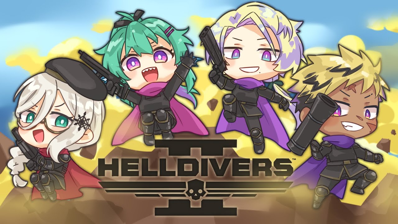 【HELLDIVERS 2】 DEMOCRACY【NIJISANJI EN | Claude Clawmark】