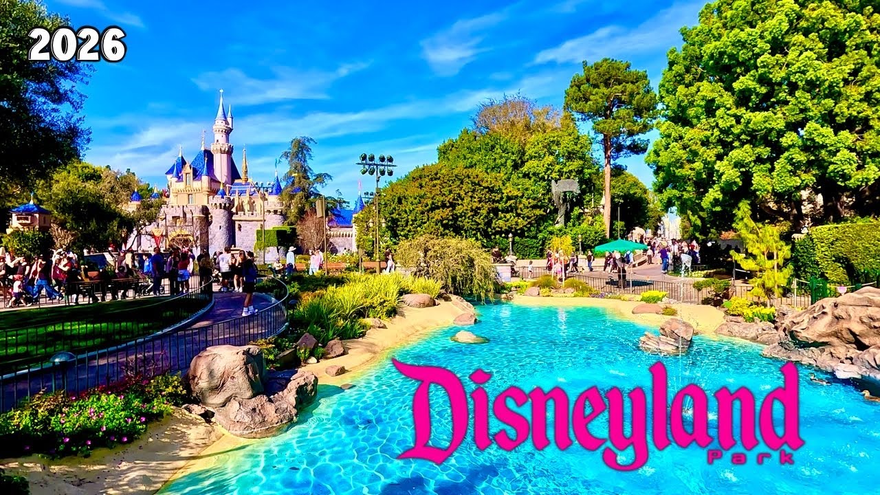 A Sunny Day at Disneyland | A Magical Walk Through the Park | January 2026