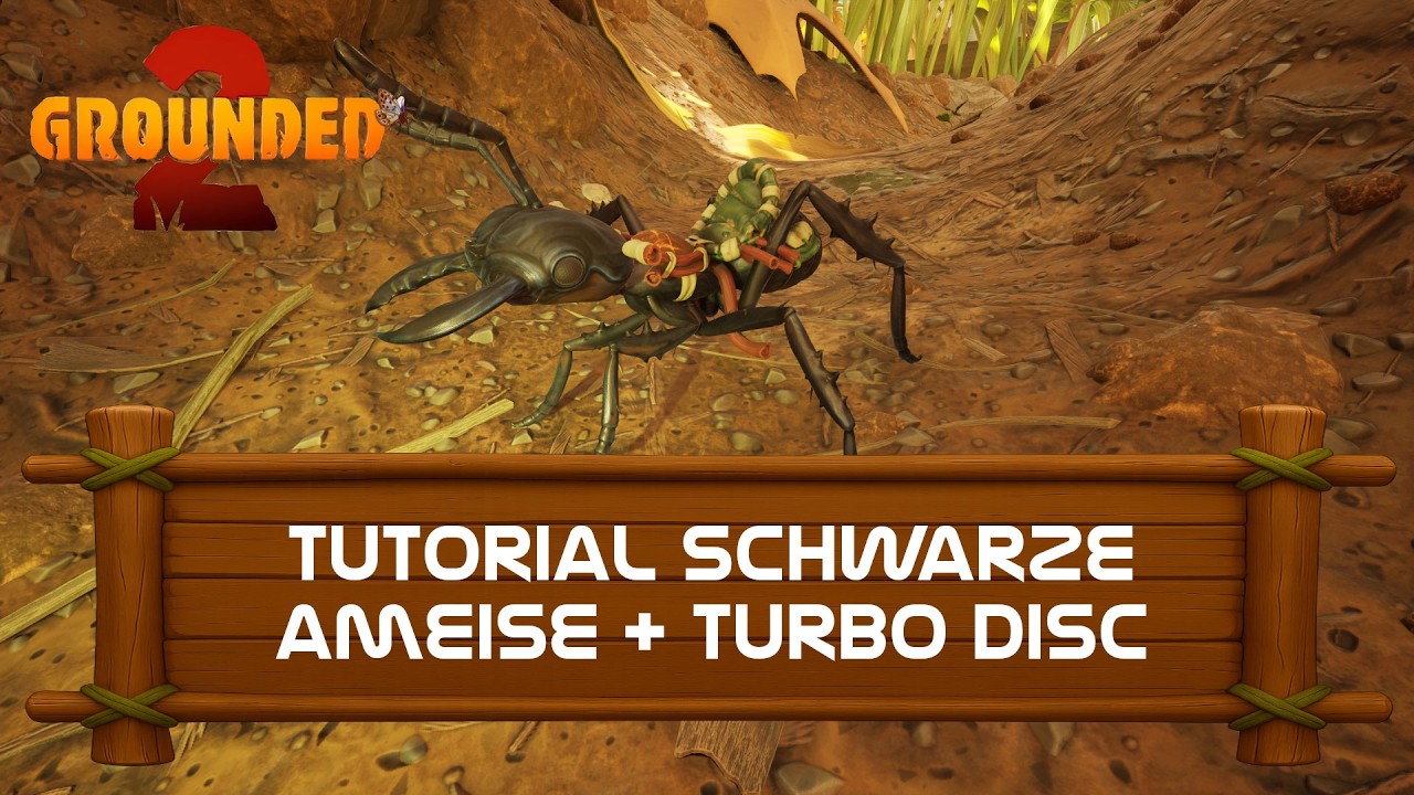 Grounded 2 - Tutorial - Wo findet Ihr den Schwarzen Ameisen Buggy + Turbo Disc...