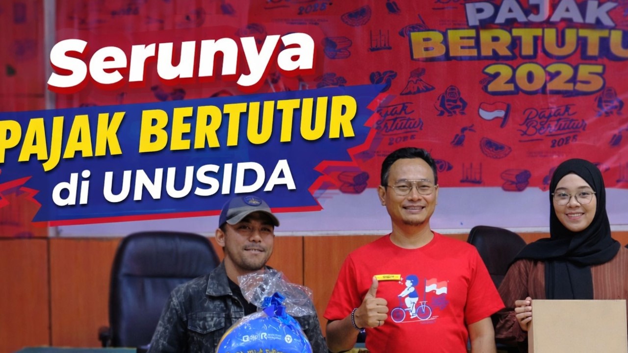 [SAVE MOMENT] LIPUTAN PAJAK BERTUTUR 2025 - Di Kampus UNUSIDA