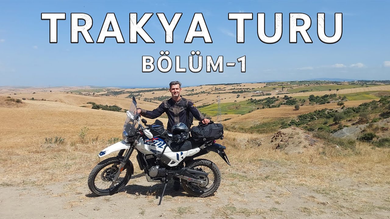 SONUNDA YOLLARA DÜŞTÜK - TRAKYA TURU BÖLÜM-1 | Hero Xpulse 200 4V