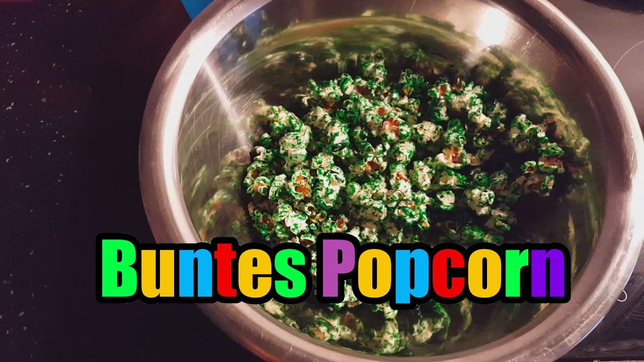 Buntes Popcorn leicht selbstgemacht | Rezept | Nici