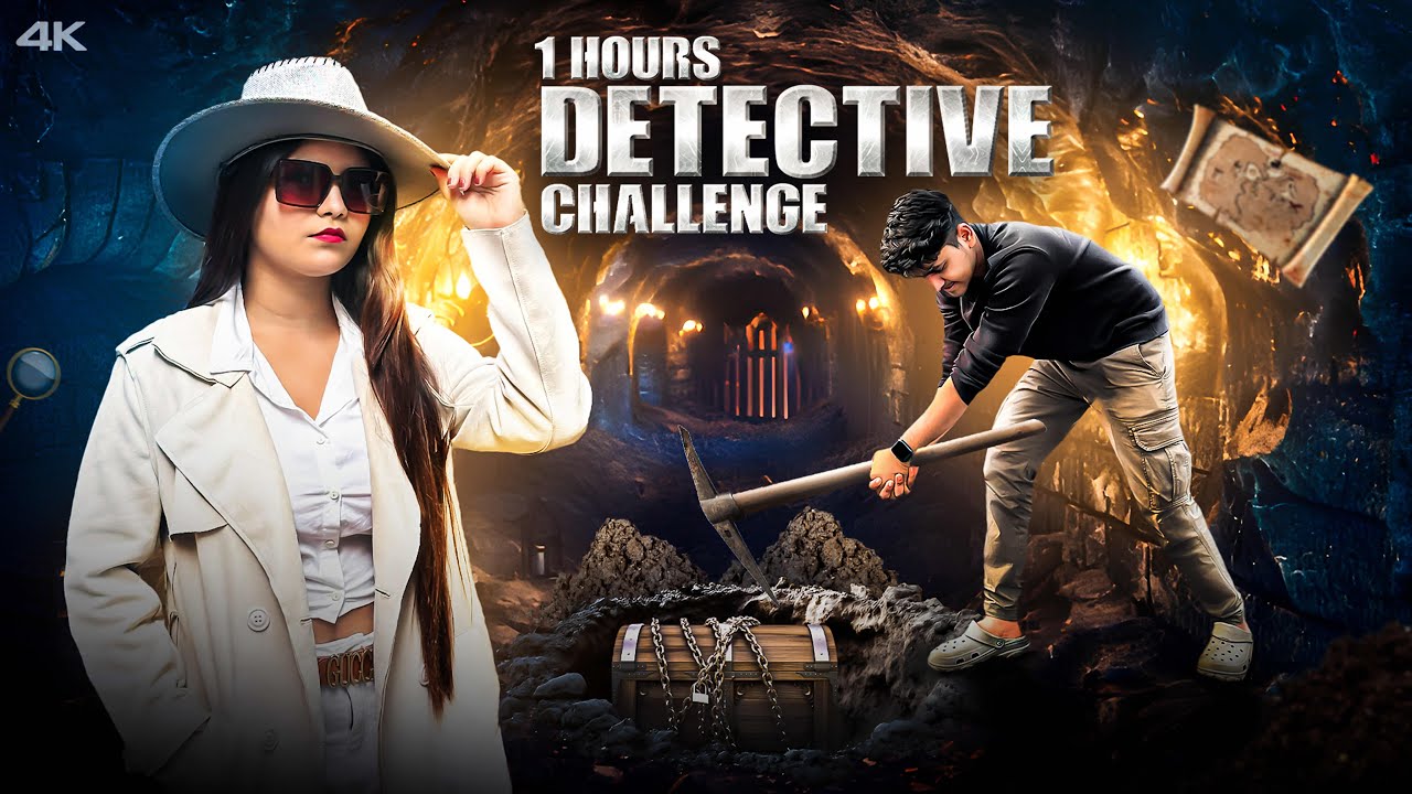 1Hours Detective 🕵🏻‍♀️challenge 🧐| গোয়েন্দা গুনগুন কি পারবে?