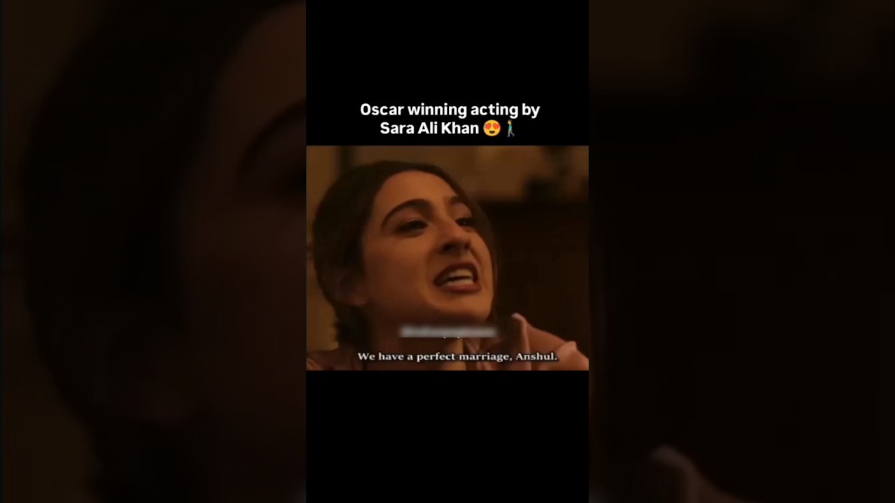 🤣😭Sara Ali Khan's terrible acting in #murdermubarak #saraalikhanvideo