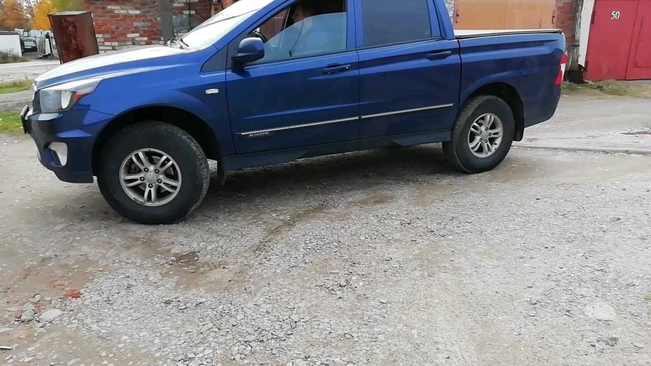 SsangYong Actyon Sport 2, заглушка ЕГР, Чип Тюнинг, удаление катализатора.