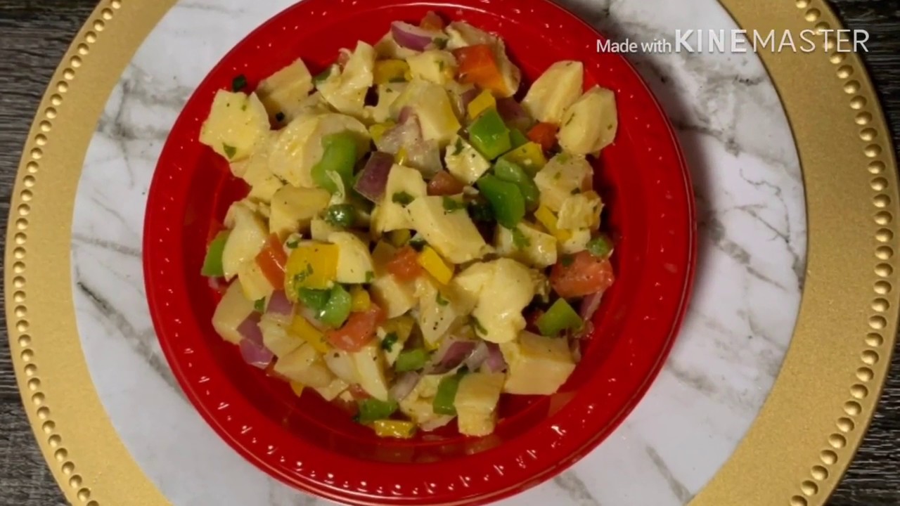 Ensalada de Carrucho( Lambi o Guarura)