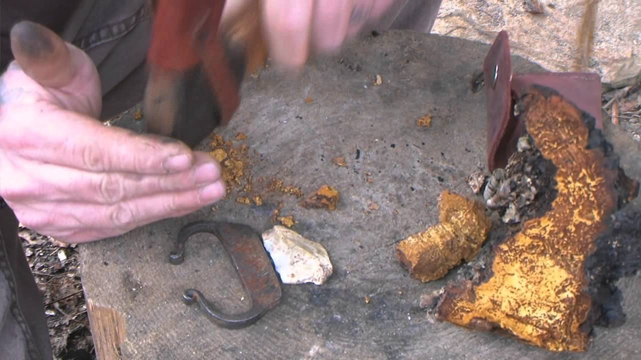 21st Century Longhunter Processing Tinder Fungus for Use