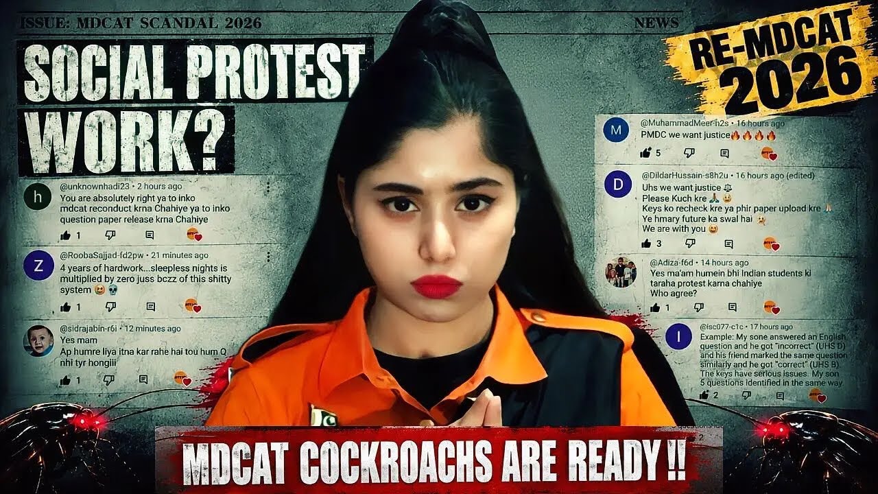 MDCAT SCANDAL 2026? Students Ka Protest Shuru! 😳🔥