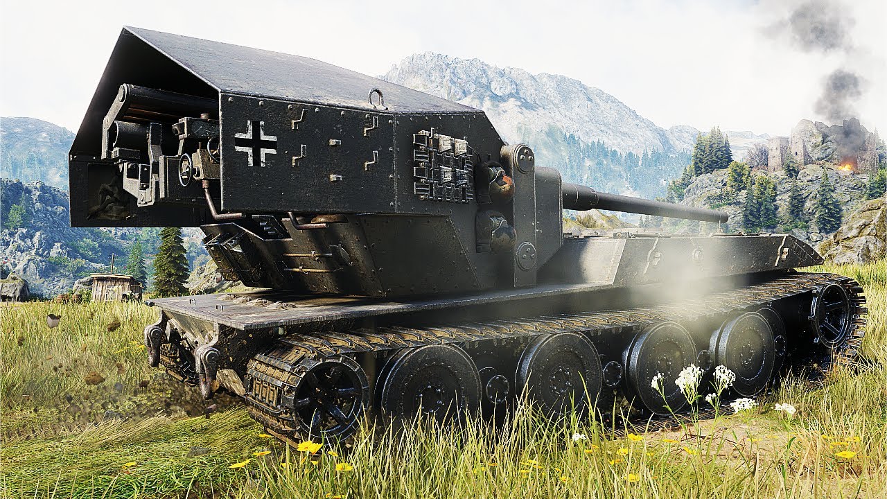 Waffenträger auf E 100 • Power Returns to the Battlefields • World of Tanks