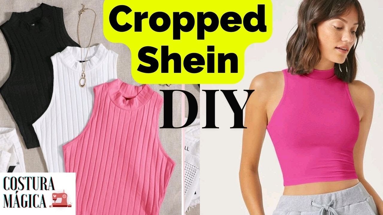 ✅ Depois que aprendi nunca mais comprei (Cropped Shein) DIY