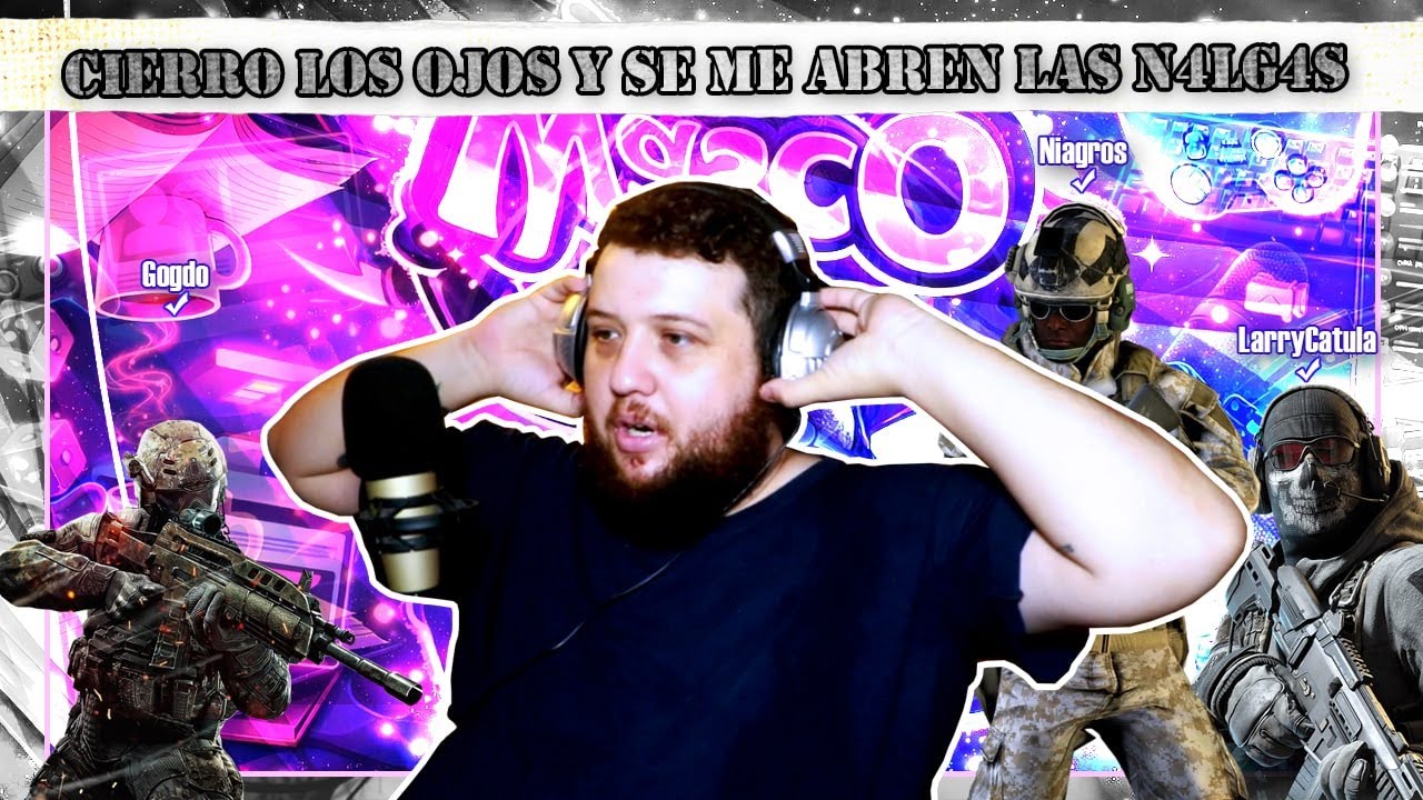 CIERRO LOS OJOS Y SE ME ABREN LAS N4LGAS 👀  - Warzone con amigos #02