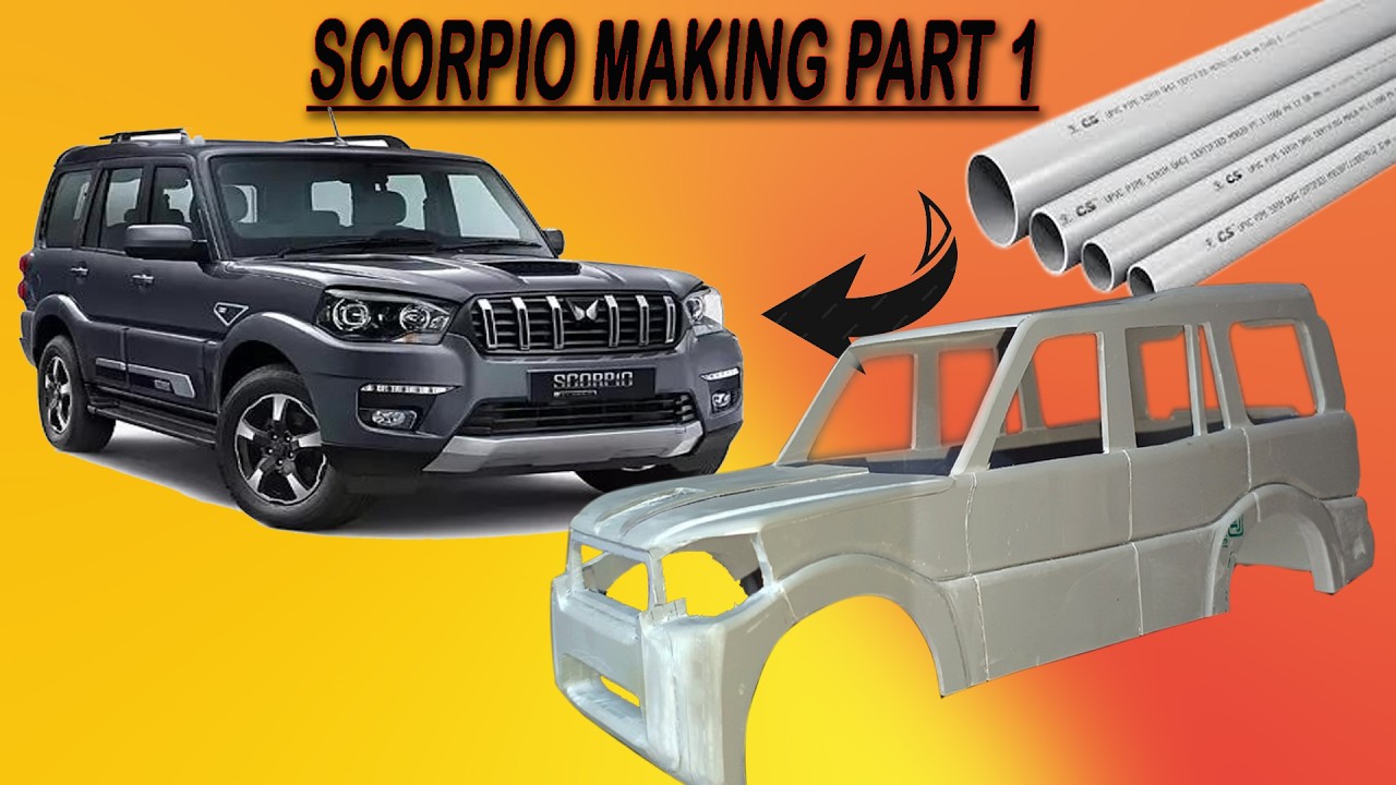 how to make a remote control Scorpio from PVC pipe part 1