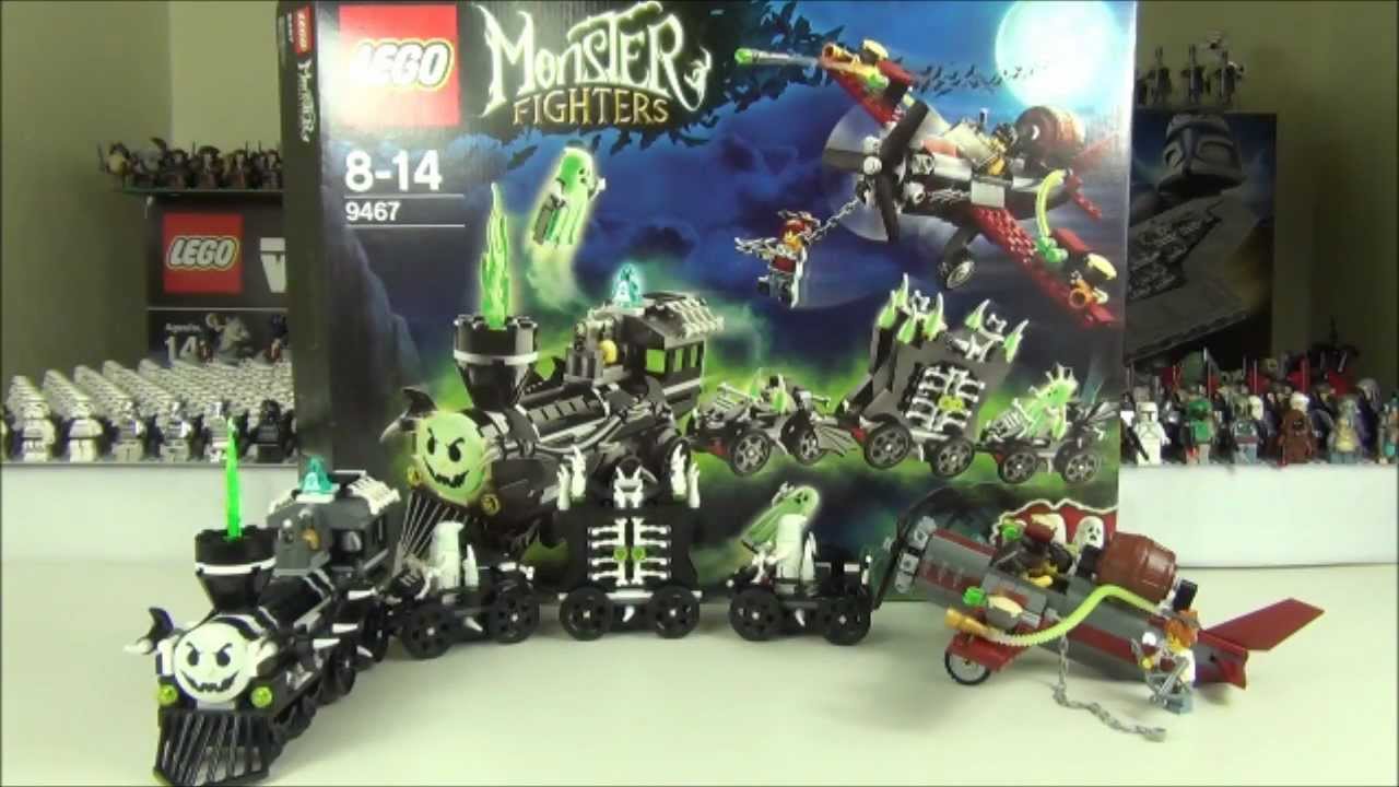Lego Monster Fighters Set 9467 The Ghost Train Review