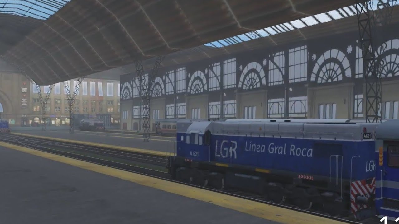 Trainz RailRoad 2022 -   Plaza Constitucion 