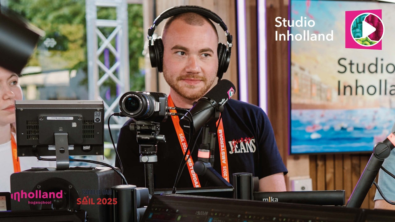 Studio Inholland op SAIL 2025 | Delano van Steenveld | Do 21 aug - 18.00 - 20.00 u