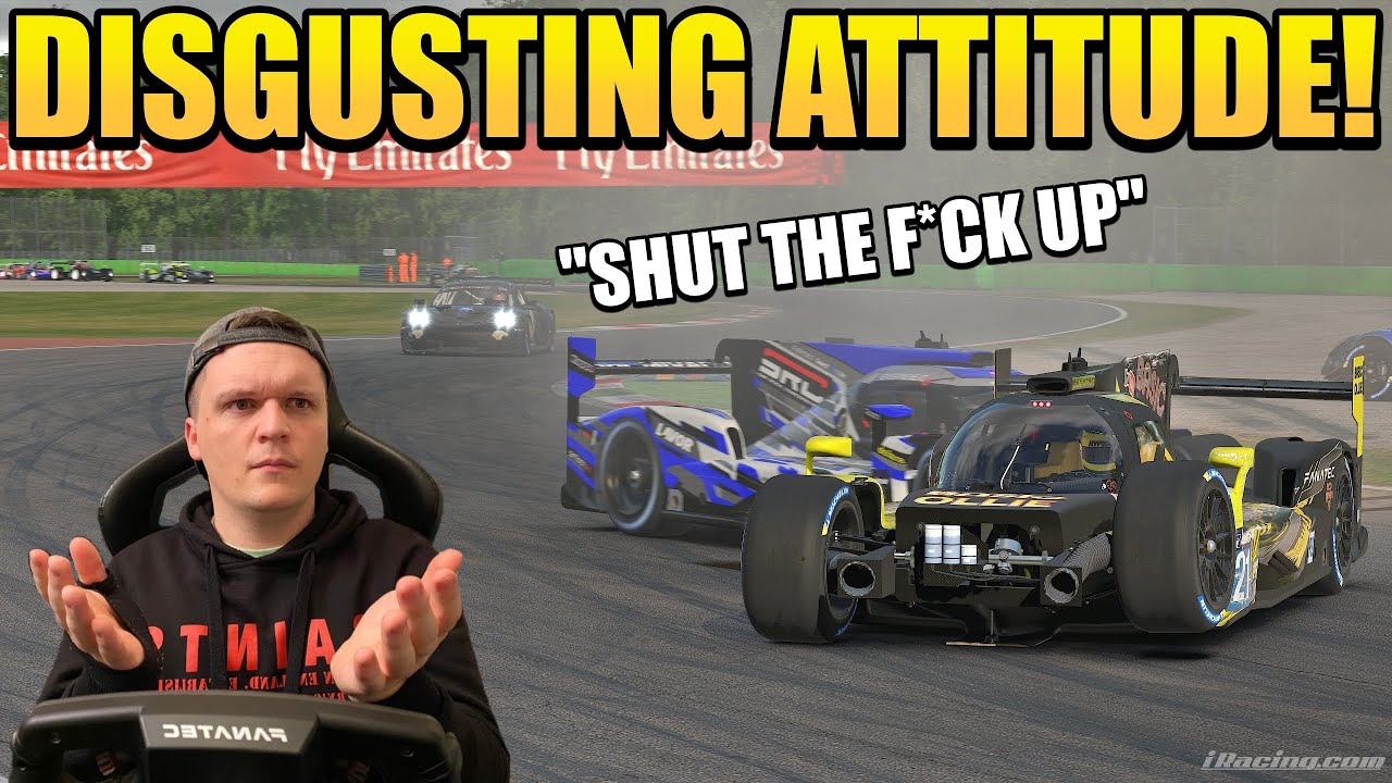 This Guy Has The WORST Racing Attitude I Have Ever Seen!