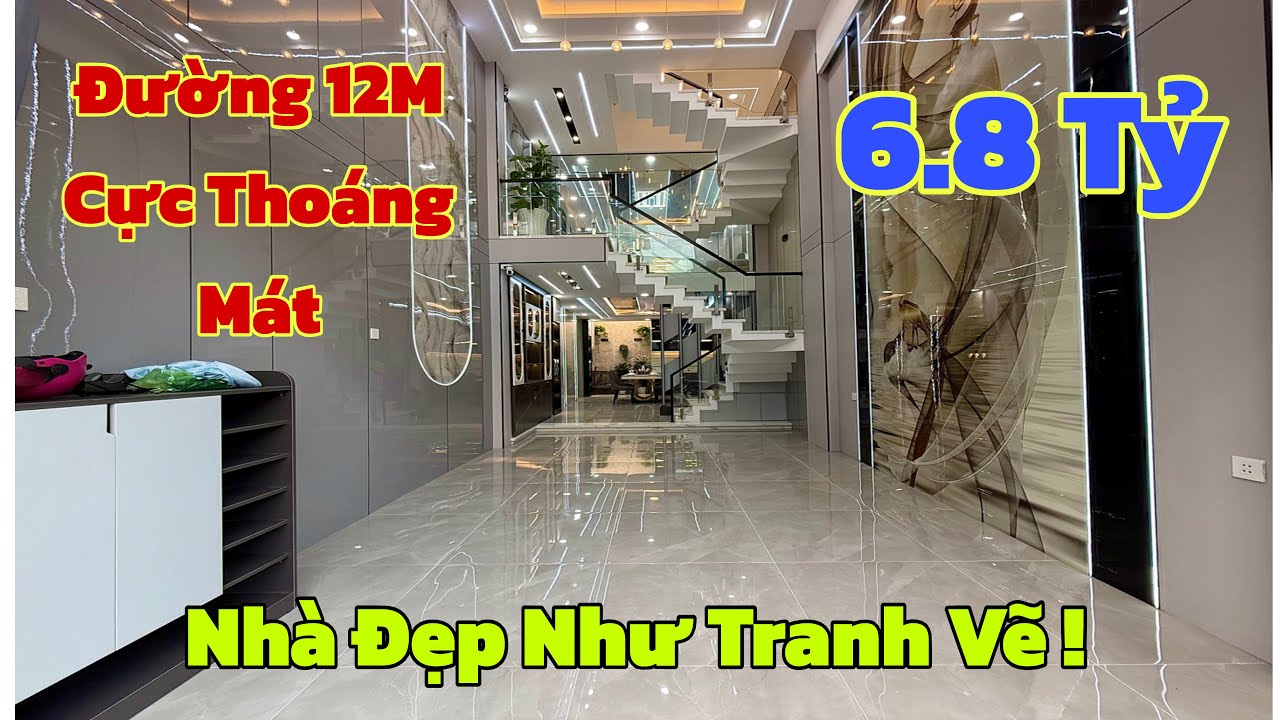 Chỉ 6.8 tỷ có ngay nhà phố đẹp Như Tranh Vẽ trong khu đồng bộ đường 12m tại Tô Ngọc Vân Quận 12