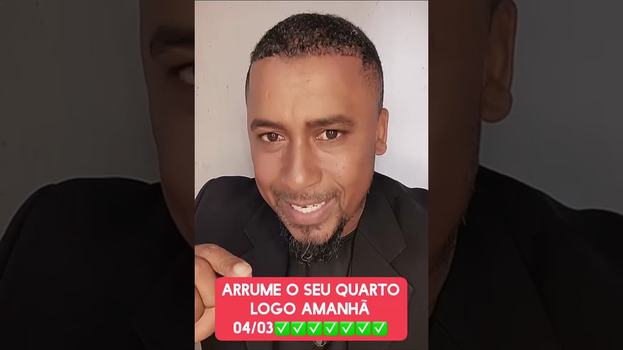 ARRUME O SEU QUARTO VIU,LOGO AMANHÃ 04/03 🔥🔥