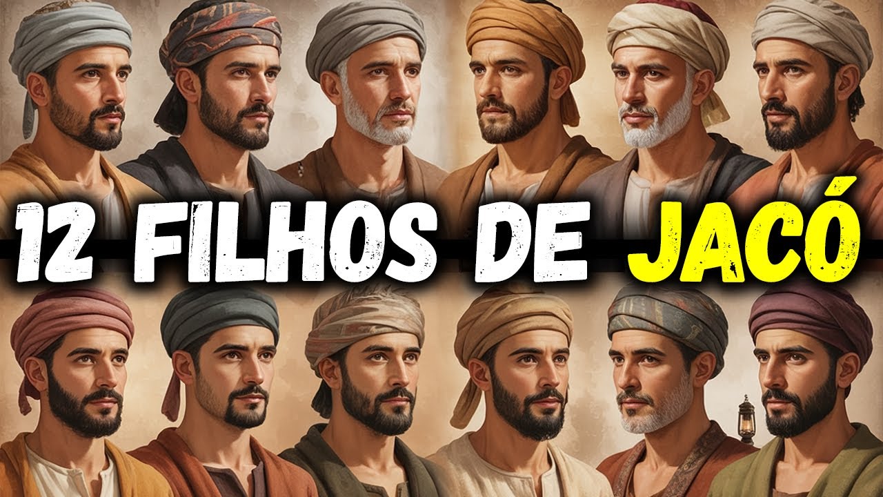 OS 12 FILHOS DE JACÓ: Nomes, Histórias e Bênçãos (Histórias Bíblicas Explicadas)
