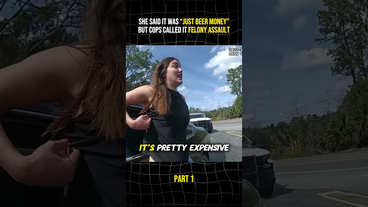 Police Bodycam: Drunk Woman Chokes Victim Before Felony Arrest - Part 1