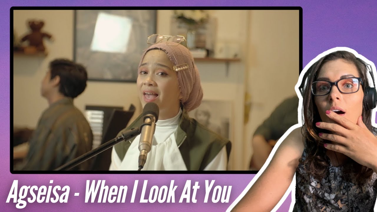 Agseisa -  When I Look At You (Miley Cyrus Cover) | See You On Wednesday | First Time Music Reaction