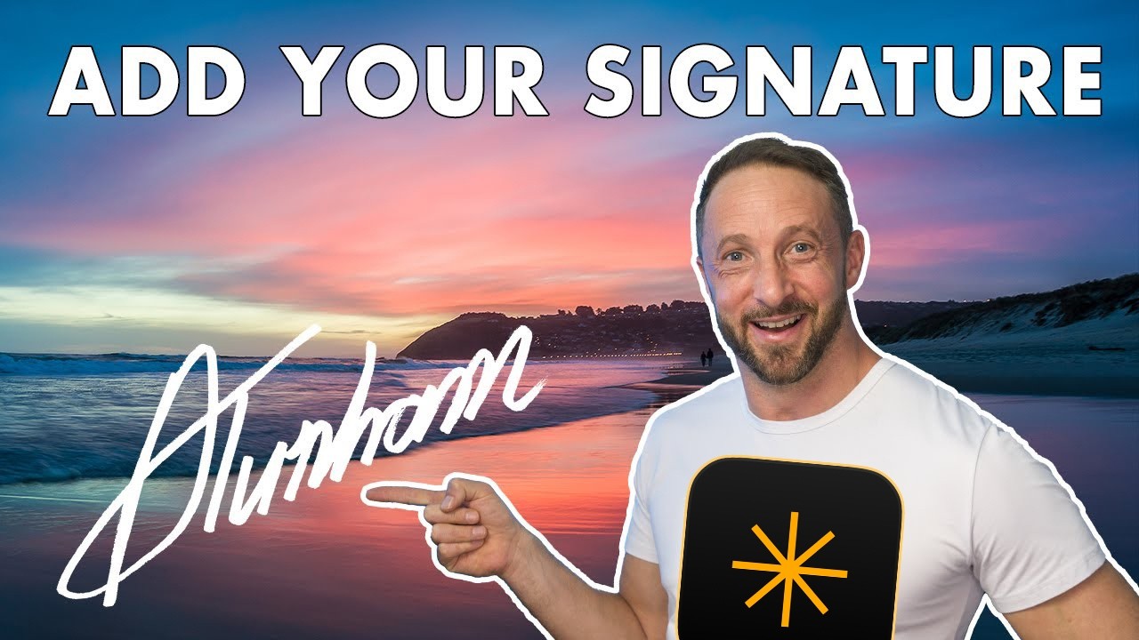 Легко добавьте свою подпись или логотип в Luminar Neo | Добавьте водяной знак на свою фотографию