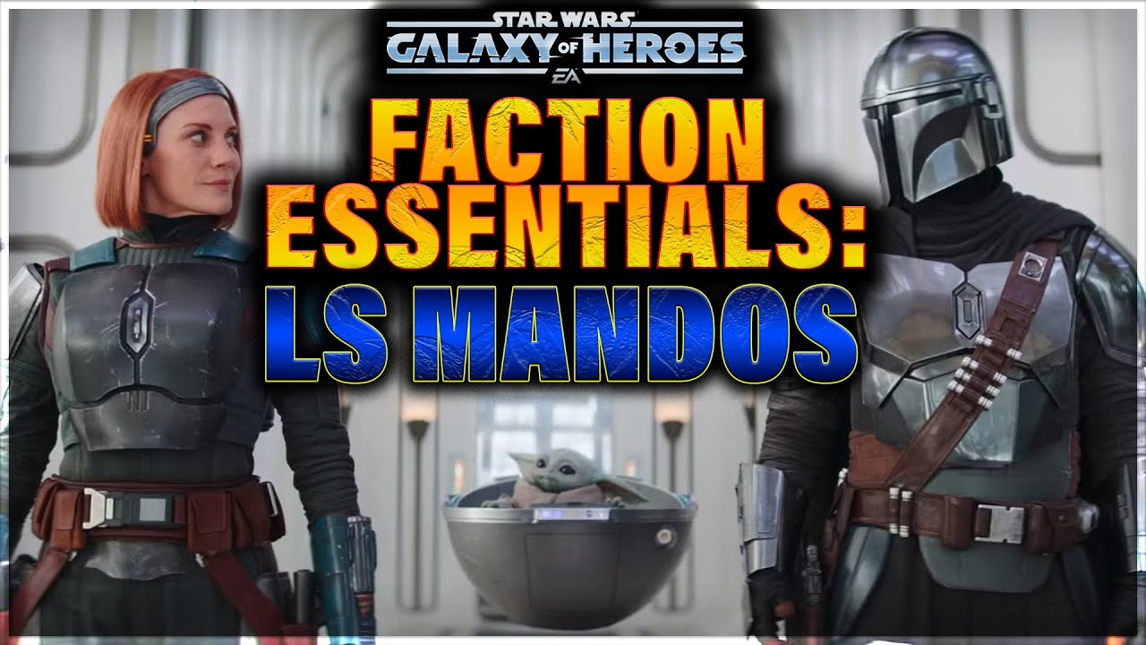 Основы фракции: LS МАНДАЛОРИАНЦЫ - МОДИНГ, СТРАТЕГИЯ, ЗЕТАС #swgoh #galaxyofheroes #starwars
