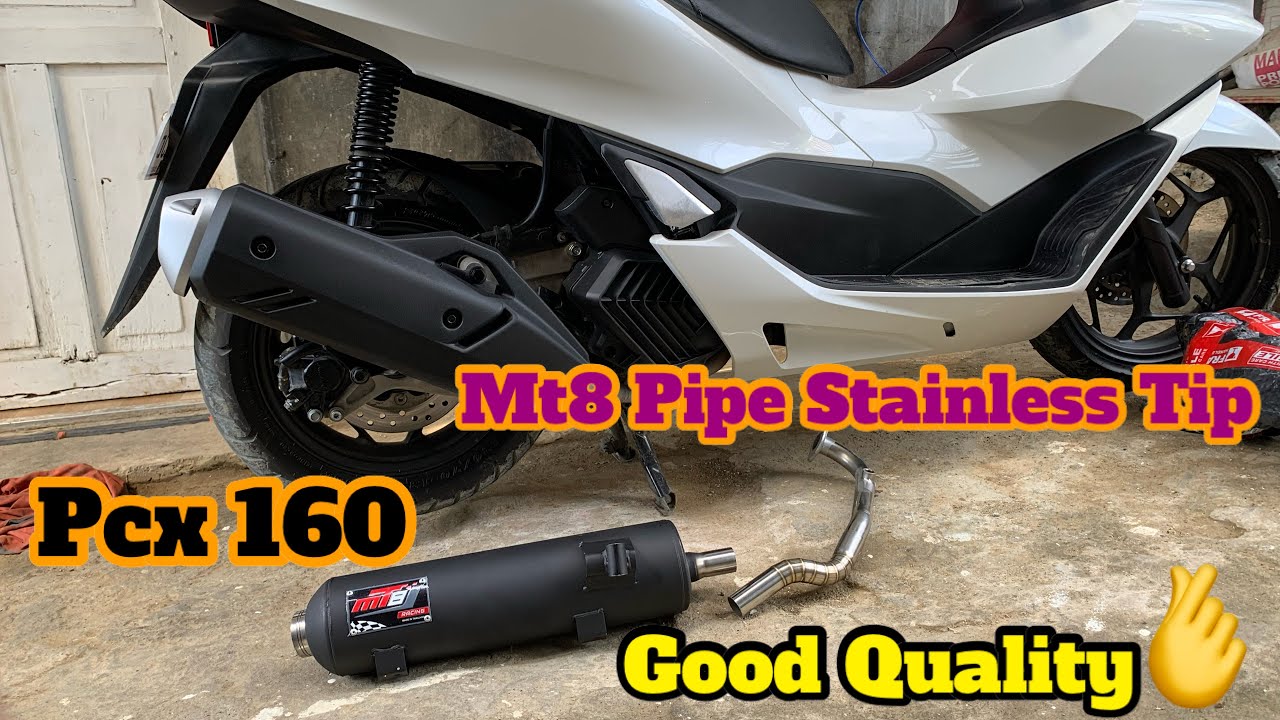 Pcx 160 | MT8 Pipe Stainless Tip | Installation Sound Check | DIY