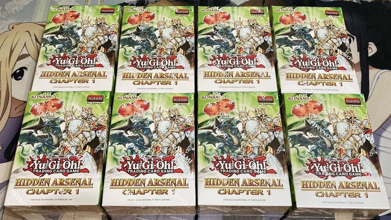 Opening Eight Yugioh Hidden Arsenal Chapter 1 Booster Boxes